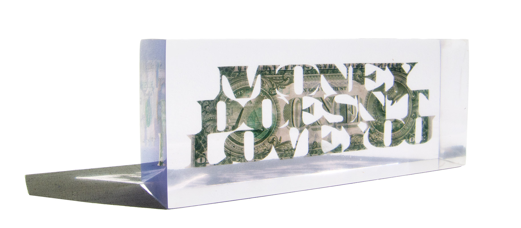 Money Brick, angle