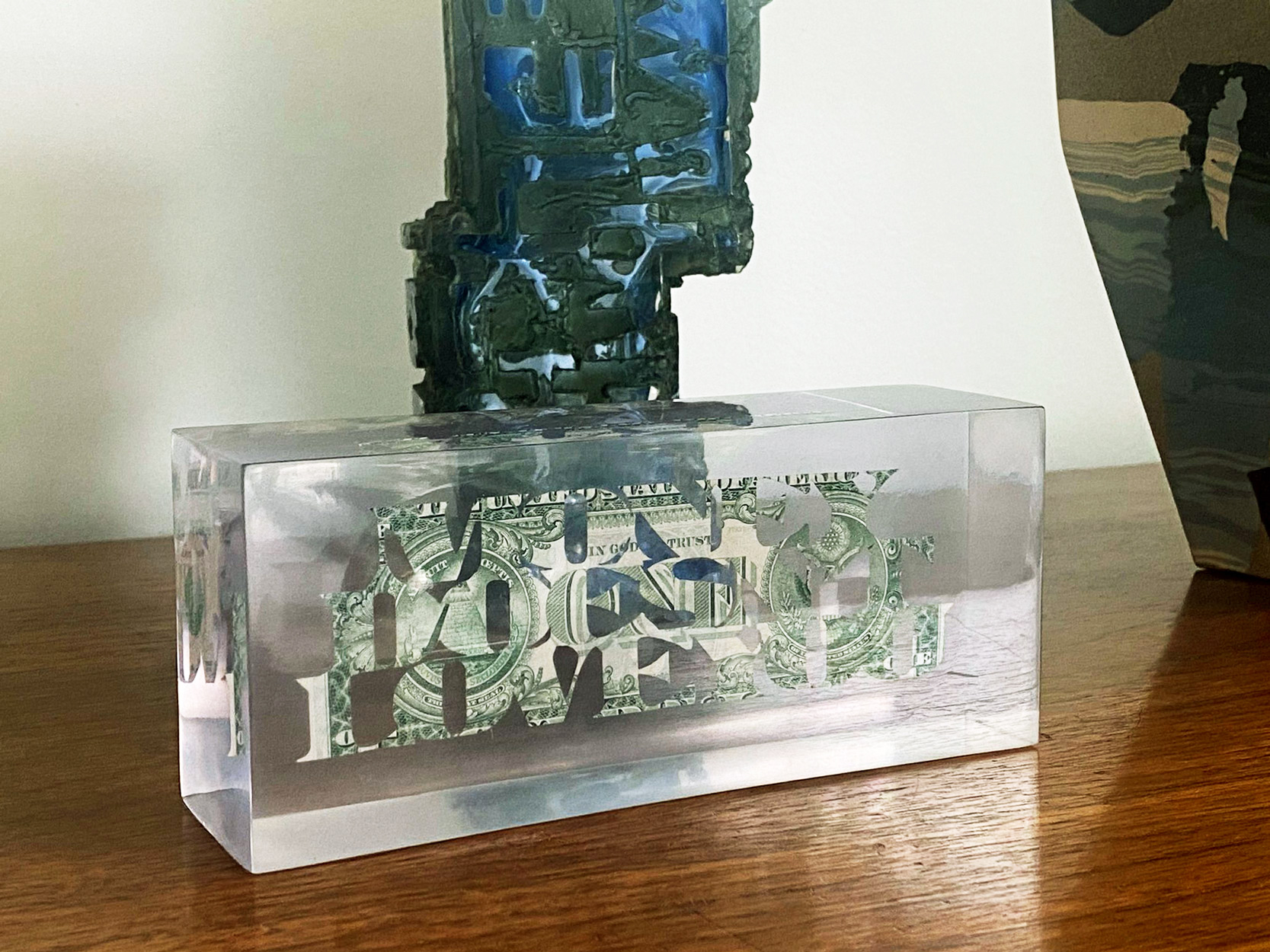 Money Brinck, insitu in the collection of Jonathan Nesci, Columbus, IN